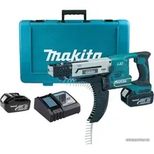 Шуруповерт для гипсокартона Makita DFR550RFE (с 2-мя АКБ, кейс)