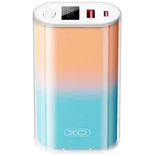 Внешний аккумулятор XO PR222 10000mAh (голубой/оранжевый)