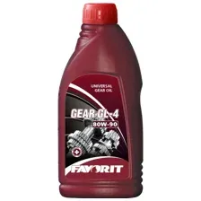 Трансмиссионное масло Favorit Gear SAE 80W-90 API GL-4 1л