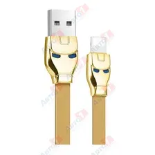 Кабель Hoco U14 USB Type-A - Lightning (1.2 м, золото)