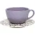 Чашка с блюдцем Oxford Unni Shape Lilac 102957 AY04-5625