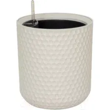 Кашпо Ellastik Plast Ola Dom Kerama (7л, белый)