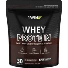 Протеин сывороточный (концентрат) 1WIN Whey Protein (шоколадный пирог, 900г)