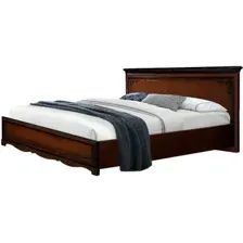 Кровать Гомельдрев Лолита ГМ 8804В 160x200 Дуб (махагон)