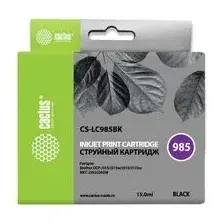 Картридж Cactus CS-LC985BK черный