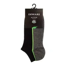 Носки мужские DIWARI Active размер 27, черный-темно-серый