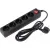 Сетевой фильтр PC Pet AP01006-1.8-B (1.8м, 5 розеток, черный)