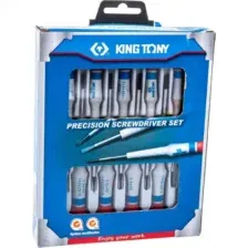 32209MR KING TONY Набор прецизионных отверток, 9 предметов
