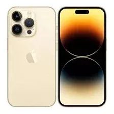 6.1 Смартфон Apple iPhone 14 Pro восстановленный Rostock Грейд A 128 ГБ золотистый
