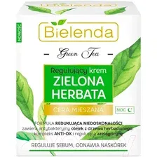 Bielenda Крем для лица Green tea Регулирующий ночной для проблемной кожи 50 мл