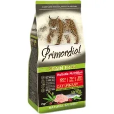 Сухой корм для кошек Primordial GF Adult Urinary Turkey &amp; Herring (Индейка и сельдь) 2 кг