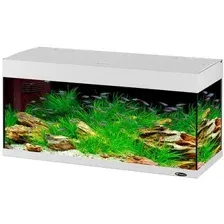 Аквариум Ferplast Dubai 100 led 240 л (белый)
