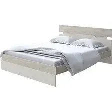 Кровать PROxSON Milton 180x200 (ясень шимо светлый/дуб шамони светлый 124)