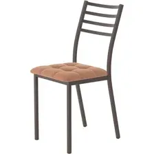 Стул AMC Comfort 4.2.4 (ткань, терракот/коричневый)