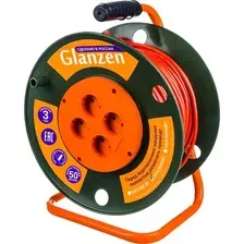 Удлинитель на катушке Glanzen EB-50-003