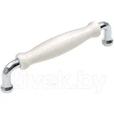 Мебельная ручка LUNA RS108CP.4/128/W