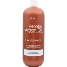 Бальзам для волос Вiтэкс Keratin+Argan Oil, восстанавливающий, 1000 мл