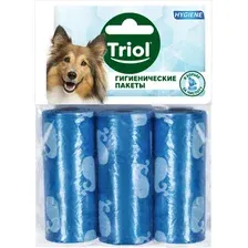 Пакеты гигиенические Triol 30531005 (3x15 шт, цвет в ассортименте)