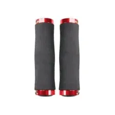 Грипсы HW 145210 L-135 (чёрный/красный)
