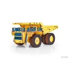 Сборная деревянная модель Карьерный самосвал БелАЗ 7560