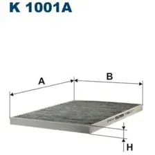 Салонный фильтр Filtron K1001A