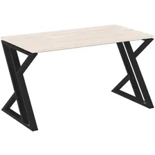Стол письменный RIVA VR.L-SRZ-3.7 Black, денвер светлый