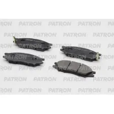 Колодки тормозные дисковые передн NISSAN ALMERA ABS 03- PULSAR 03- SUNNY B15 99- произведено в Корее PATRON PBP7043KOR