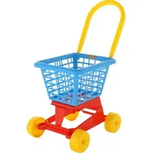 Игрушка-каталка Полесье 61980 Тележка Supermarket №1