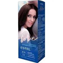 Крем-краска для волос Estel Love 6/74 (темный каштан)