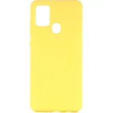 Чехол для телефона Case Cheap Liquid для Galaxy A21s (желтый)
