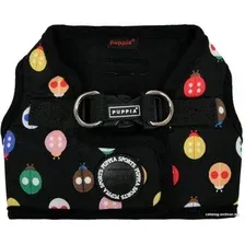 Шлейка-жилетка Puppia Lady Beetle-A PAWA-HB1957-BK-XL (черный)