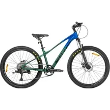 Велосипед Nialanti Fusion 1.0 MD 26 2024 (зеленый/синий, разобранный, в коробке)