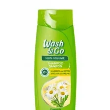 Шампунь Wash&Go для тусклых волос с ромашкой 360 мл
