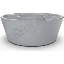 Кашпо Berkano Neva 30 (серый)