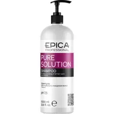 Шампунь для волос Epica Professional Pure Solution Для глубокого очищения (1л)