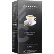 Кофе в чалдах Carraro Espresso Arabica 18 шт