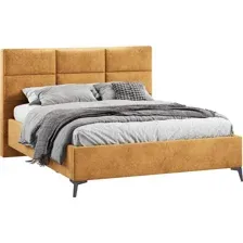Кровать Трия Делана с подъемным механизмом 1600 Тип 1 (микровелюр Wellmart Yellow)