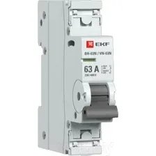 Выключатель нагрузки EKF PROxima 1P 63А ВН-63N / S63163