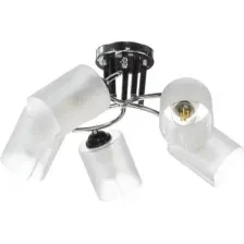 Припотолочная люстра Aitin Pro НПБ 02-5x60-101 K2180/5 (черный/хром)
