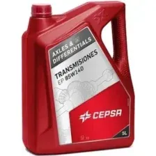Трансмиссионное масло CEPSA TRANSMISIONES EP 85W-140 5л 540893090