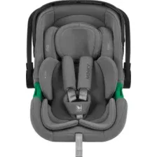 Автокресло INDIGO Minky I-Size 0+ (светло-серый)