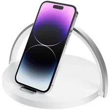 Беспроводное зарядное XO WX030 15W (белый)
