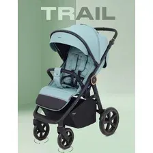Коляска прогулочная «книга» MOWbaby Trail 2025 MB090 (зеленый)