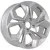 Литые диски KDW KD1620 16x6.5" 5x114.3мм DIA 67.1мм ET 45мм Light Silver Painted