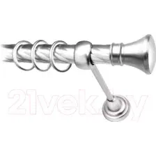 Карниз для штор Lm Decor Люксор 101 1р витой 25мм (сатин, 1.6м)