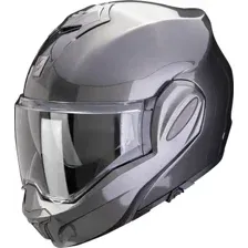 Мотошлем Scorpion Exo Exo-Tech Evo Pro Solid (р. S, серый металлик)