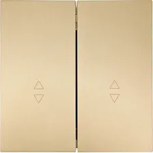 Выключатель Lezard Zima 704-3688-106QC (золото)