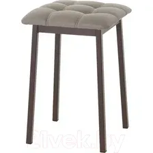 Табурет AMC Comfort 7К2.18 (кожзам, латте/коричневый)