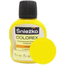 Колер Sniezka Colorex №11 (лимонный) 100 мл