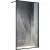 Душевая стенка Veconi 100x200 KR81B-100-01-C8 (стекло прозрачное/черный)